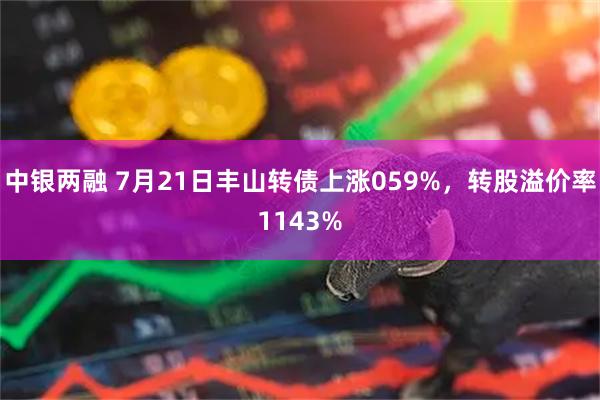 中银两融 7月21日丰山转债上涨059%,转股溢价率1143%